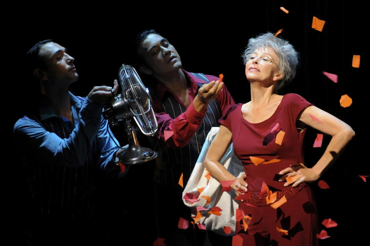 Rita Moreno in her one-woman show, ‘Life Without Makeup,’ at Berkeley Repertory Theatre in 2011.