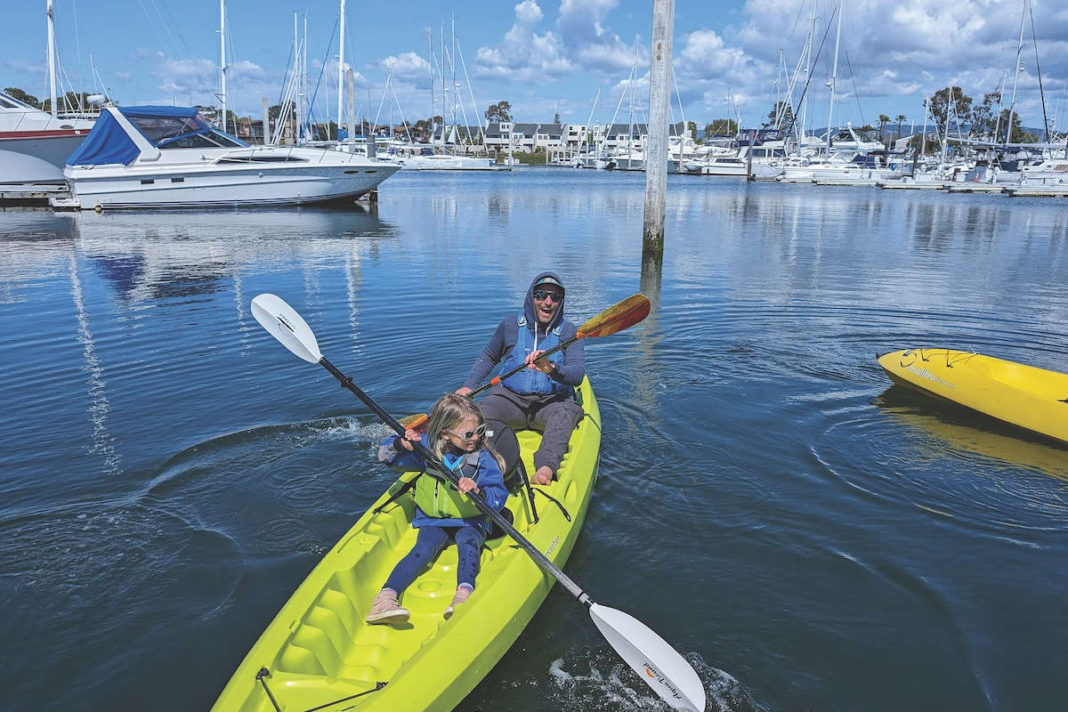 Paddling Offers Perspective in Open Waters