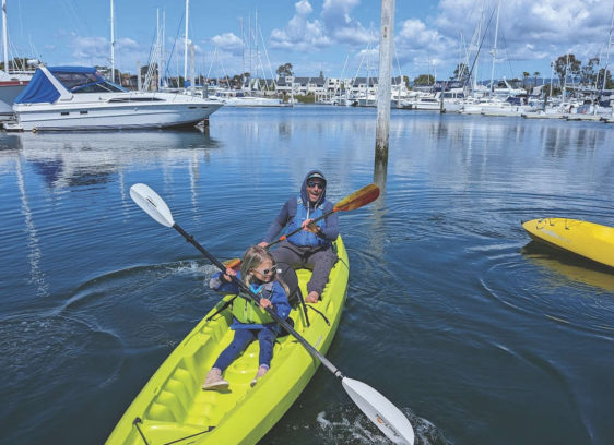 Paddling Offers Perspective in Open Waters Paddling Offers Perspective in Open Waters