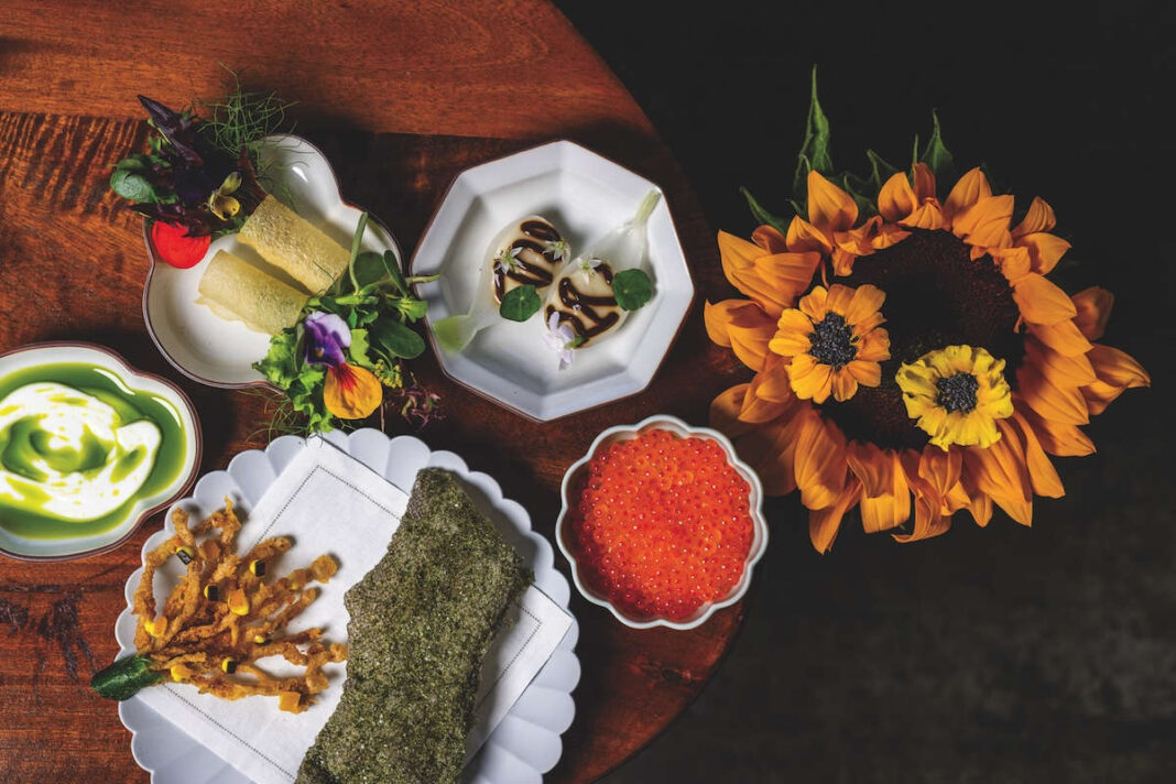 Wolfsbane whimsically showcases California's bounty